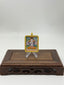Akasagarbha Mini Regong Thangka Pendant, Hand‑Painted with Natural Himalayan Mineral Pigments